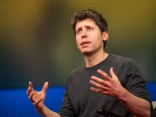 Photograph of Sam Altman.